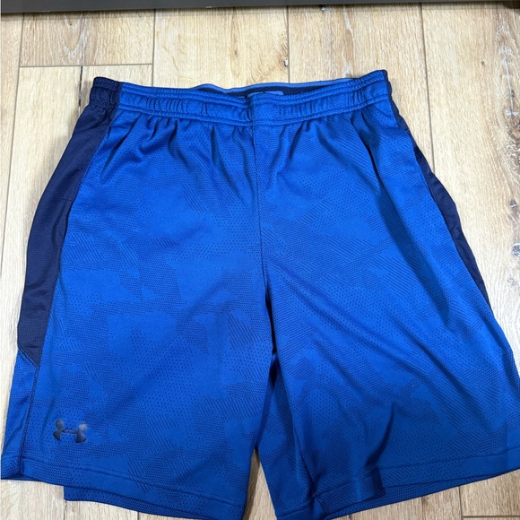 Under Armour Men's Blue Athletic Shorts Size Large - Picture 5 of 13
